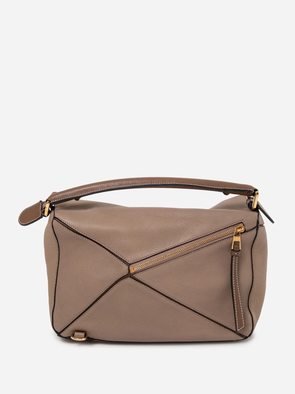 Loewe 2018 Sand Calfskin Medium Puzzle Bag - Picture 2 of 5